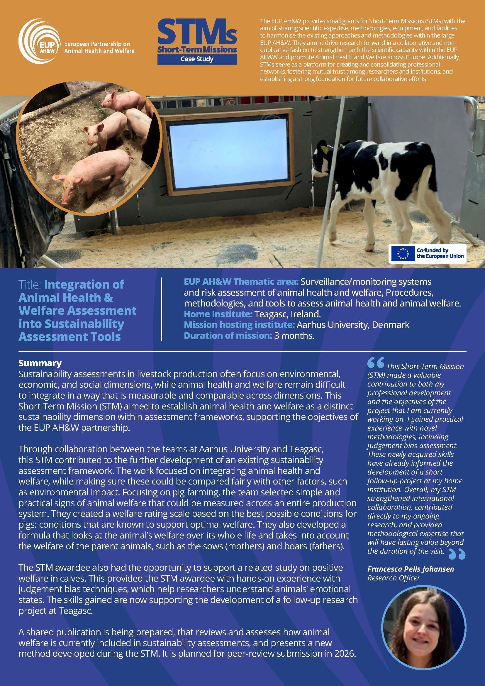 STM 2025 Case Study - Francesca Pells Johansen